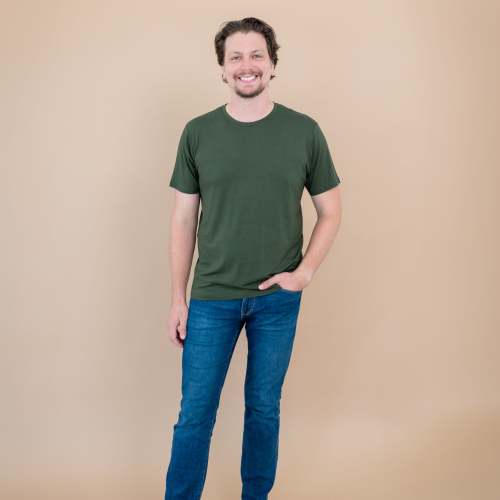 Men's Crew Neck Tee in Fir