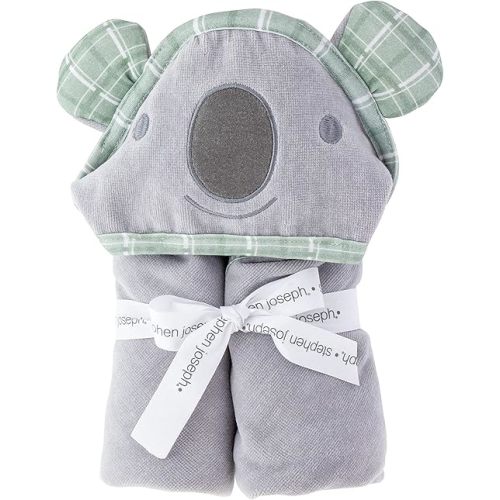 Stephen Joseph, Baby Hooded Bath Towel, Koala