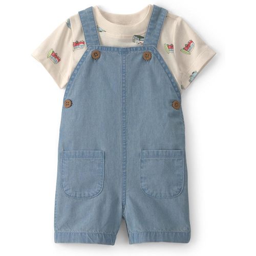 Carter's Baby Boys' 2-piece Shortall Set