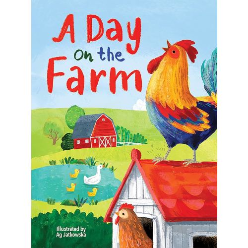 Little Hippo Books A Day on the Farm I Best Kid's Books & Board Books I Children's Farm Books I Baby Books