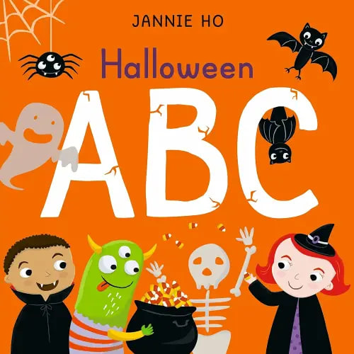 Halloween ABC: (A Sturdy Alphabet Board Book for Babies, Toddlers, and Preschoolers) (Jannie Ho' ABCs)
