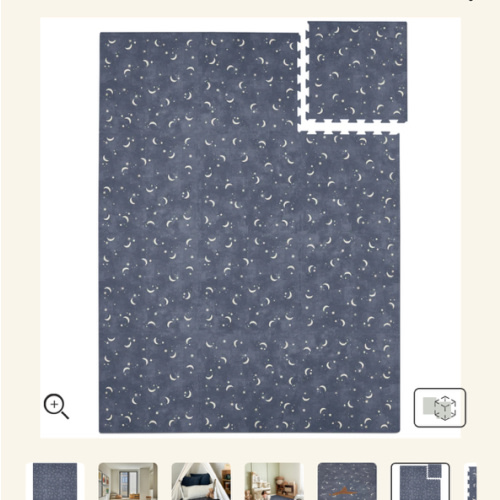 Cosmo - Navy Play Mat