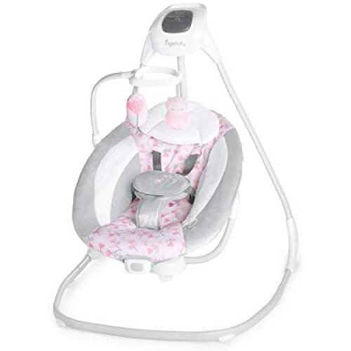 Ingenuity SimpleComfort Cradling Swing - Cassidy - Swing with Soothing Vibrations