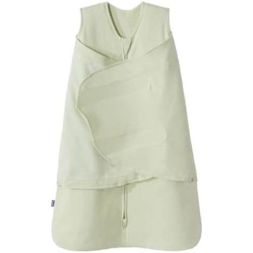 HALO SleepSack Swaddle | Cotton | 1.5 TOG | 68-75°F | 6-12 lbs |Sage