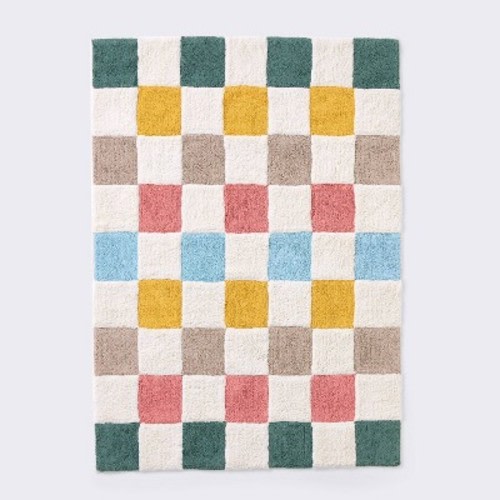 4'x5'6" Area Rug - Multi Check - Cloud Island™