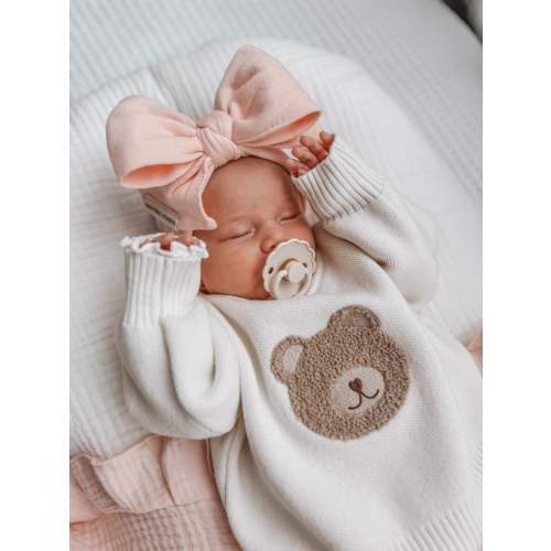 Soft Pink Knit Headband