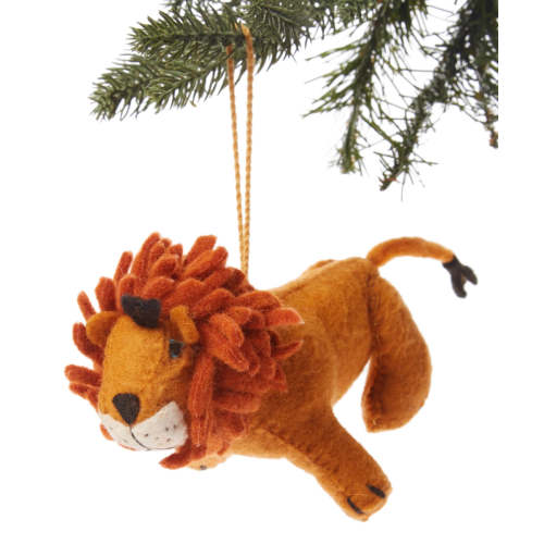 SALE Lion Ornament by Silk Road Bazaar