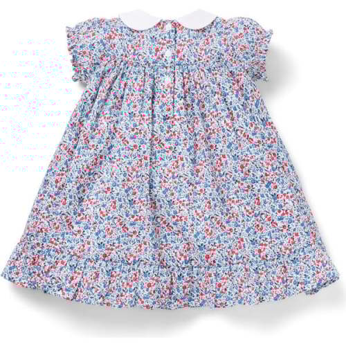 Baby Ditsy Floral Collar Dress, Blue - Janie and Jack | Maisonette
