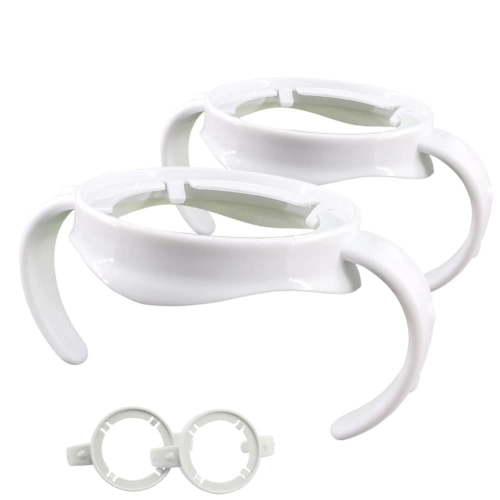 2pcs Baby Bottle Handles Bottle Grip Handle for Avent Natural Wide Mouth PP Glass Baby Feeding Bottles Baby Bottle Accessories