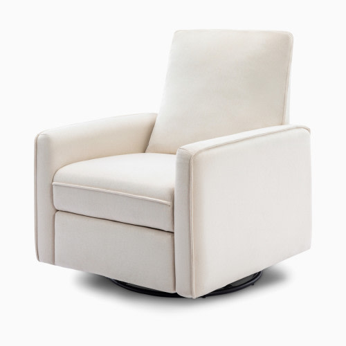 daVinci Penny Recliner and Swivel Glider - Performance Cream Eco Weave