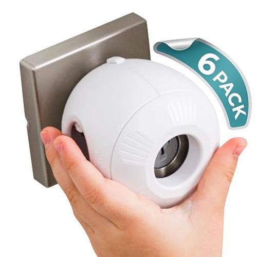 Door Knob Safety Cover for Kids (6 Pack)