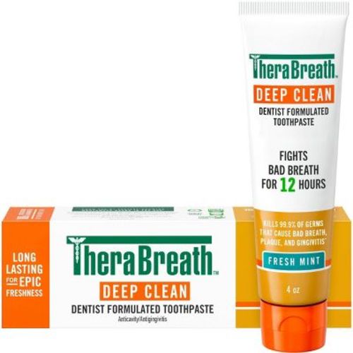 TheraBreath Deep Clean Toothpaste - 4oz