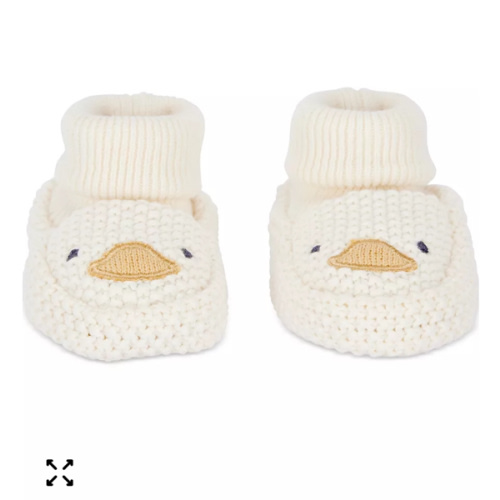 Baby Cotton Crochet Booties