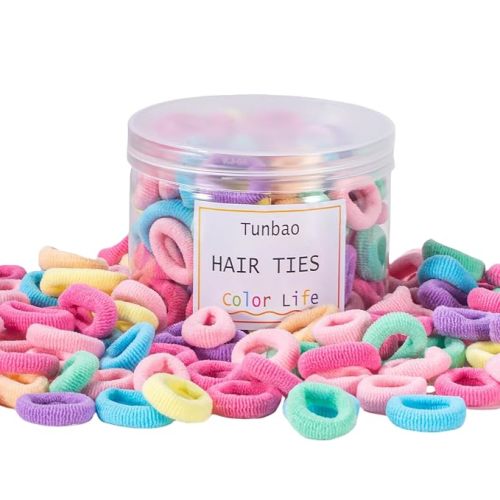 100PCS Baby Hair Ties,Toddler Ponytail Holders,Hair Bands for Girls Kids