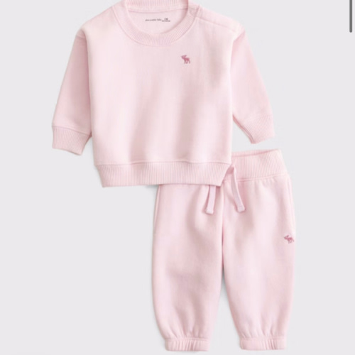baby essential icon crew sweatshirt set 3-6