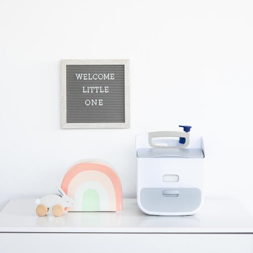 Ubbi, Diaper Storage Caddy & Changing Mat | Zola Baby