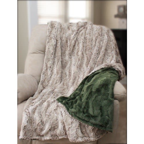 Adult Minky Blanket, Sandshell Rabbit Minky Blanket, Adult Throw Blanket, Cozy Couch Blanket, Housewarming Gift