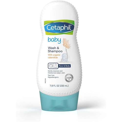 Cetaphil Baby Wash & Shampoo, Calendula, 7.8 fl oz