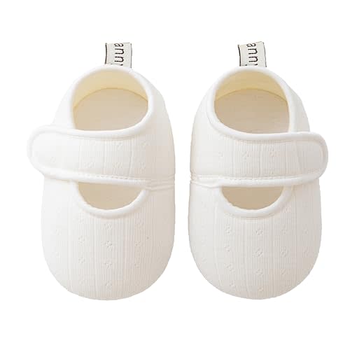 DovFanny Cotton Baby Booties Cozy Crib Shoes for Newborns and Infants Soft Sole Unisex Ideal for Crawling Daycare Gift