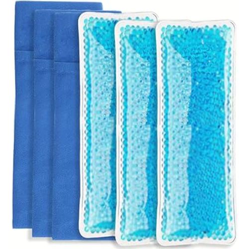 (3 PCS) Reusable Perineal Cooling Pad, Hemorrhoid and Perineal Ice Packs, Postpartum and Hemorrhoid Pain Relief, Hot & Cold Packs for Women After Pregnancy and Delivery (Large Size)