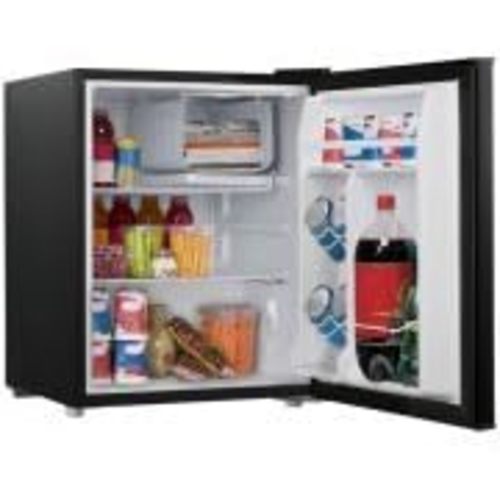 2.7 cubic foot compact dorm refrigerator - (Black)