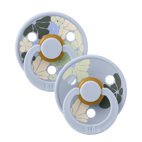 BIBS STUDIO Colour 2 Pack Morning Bloom - Dusty Blue Mix – Bibsworld store US