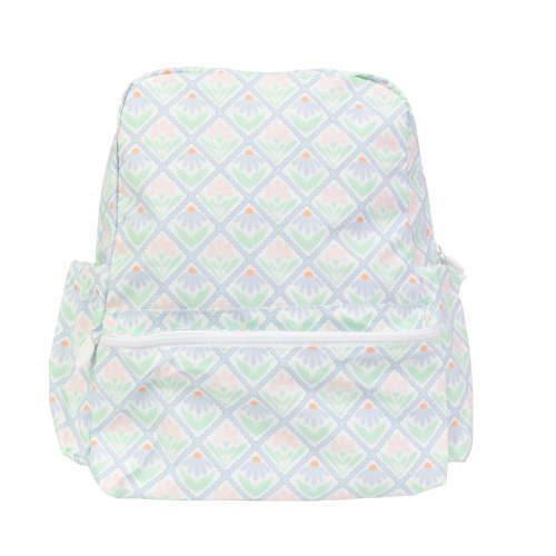 Pastel Floral Backpack- Large