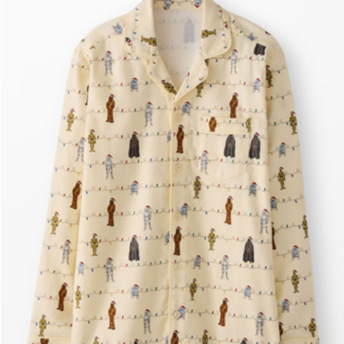 Adult STAR WARS™ Holiday Flannel Pajama Top | Hanna Andersson