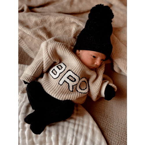 Bro Knit Sweater, Cocoa