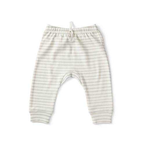 Harem Pant, Stripes Away Pebble Grey3 - 6 mos.