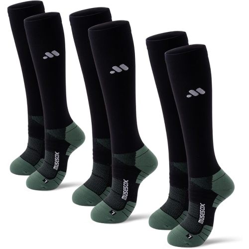 Compression Socks - 3 Pairs - Black