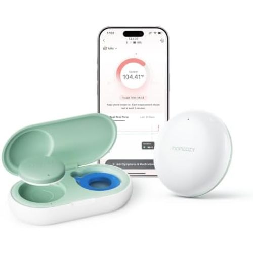 Momcozy Smart Baby Thermometer for Family with CozyLink Signal Booster