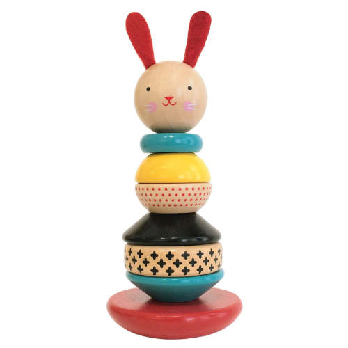 Wooden Rabbit Stacker Toy | Toys for Toddlers