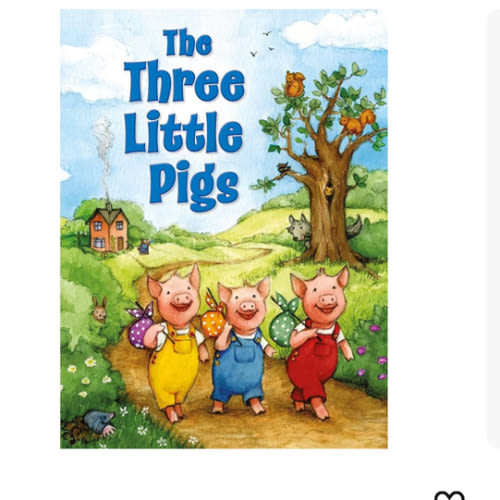 The Three Little Pigs – Classic Fairy Tale for Toddlers | Timeless Story with Sweet Illustrations