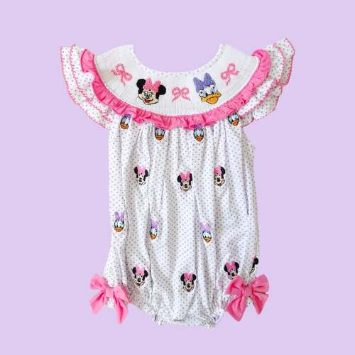 Girly Mouse & Duck Duo Bubble