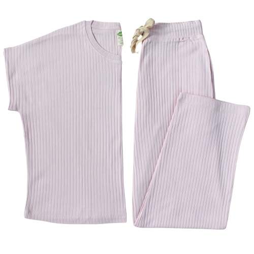 Organic Women's Rib Knit Pajamas