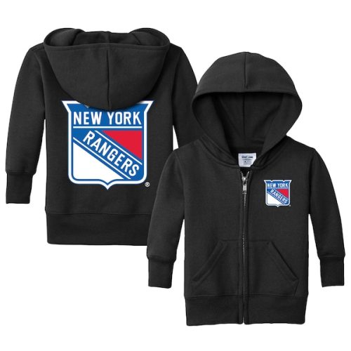 New York Rangers Chad & Jake Infant Logo Full-Zip Hoodie - Black