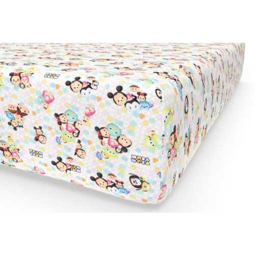 Woven Fitted Sheet for Standard Crib