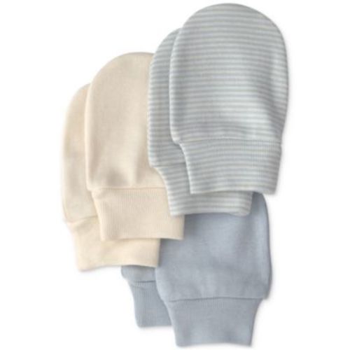 Baby Boys' Mitts, 3-Pack