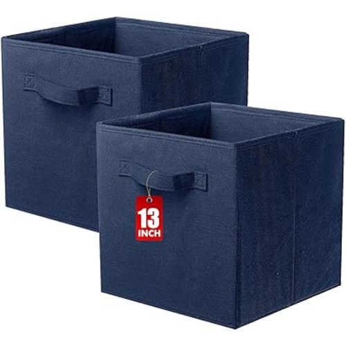 ShellKingdom Storage Bins, Foldable Fabric Storage Cube And Cloth Organizer