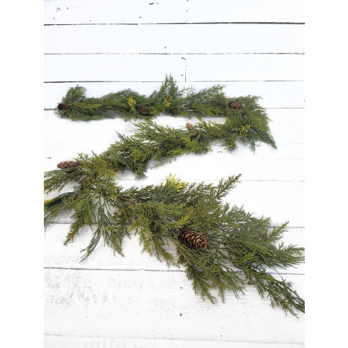 Christmas Garland-CEDAR Garland-Christmas Greenery-Winter Garland-Christmas Décor-Holiday Table Runner-Holiday Greenery-Holiday Home Décor-