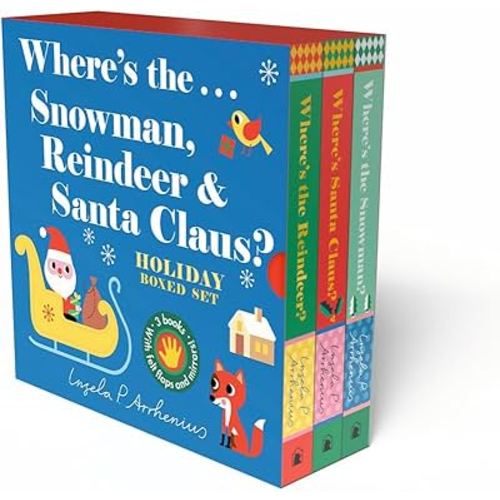 Where's the . . . Snowman, Reindeer & Santa Claus? Holiday Boxed Set