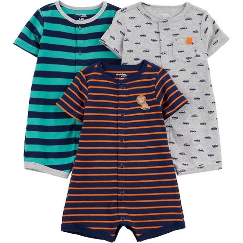 Simple Joys by Carter's Baby 3-Pack Snap-up Rompers