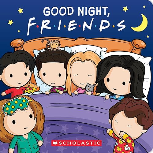 Good Night, Friends (Friends Board Book) Board book – March 3, 2026