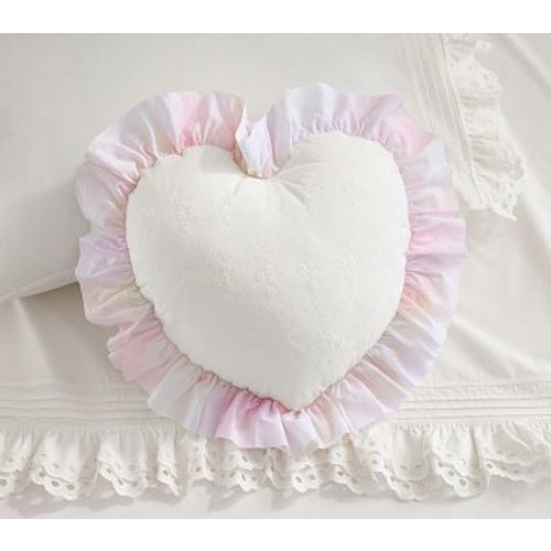 LoveShackFancy Tie Dye Heart Pillow