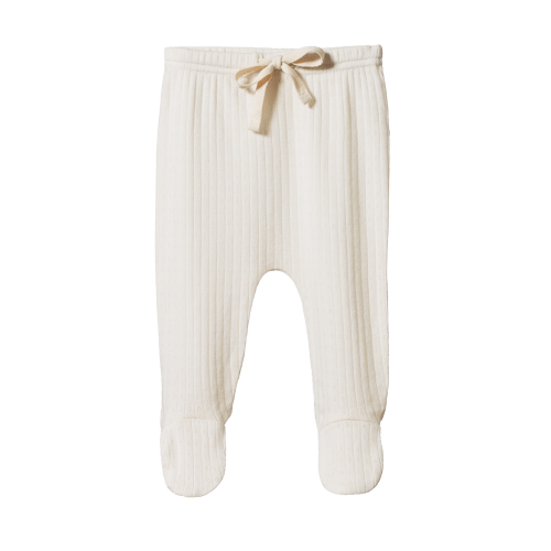 Pointelle Footed Rompers