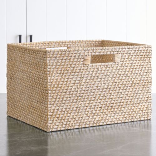 Tava Handwoven Large Utility Baskets | Pottery Barn