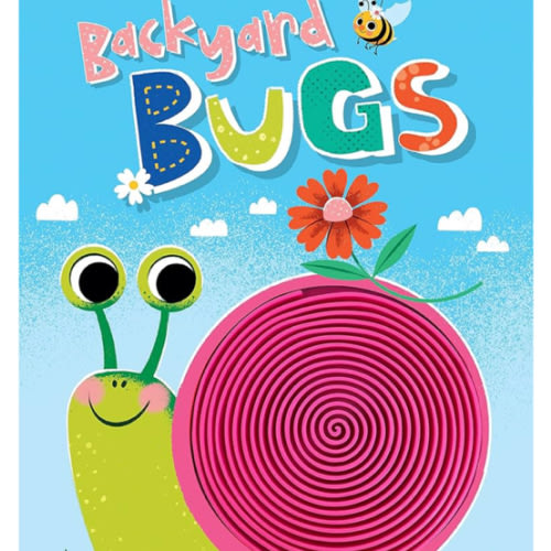 Backyard Bugs - Touch and Feel Board Book - Sensory Board Book