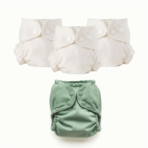 Organic Cloth Diaper Bundle Starter – Esembly