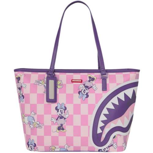 Sprayground Disney Minnie Daisy Check Tote Multicolor
